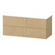 Duravit Möbel-Set XBase 123cm, Eiche natur-1