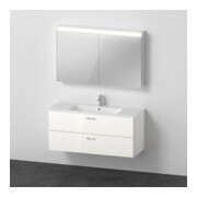 Duravit Möbel-Set XBase 123cm, Nussbaum dunkel-3