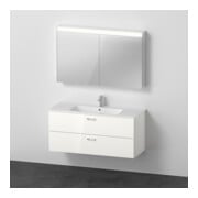 Duravit Möbel-Set XBase 123x49cm, WT, WTU 2 SchKa., Spanplattenschraube, we. gl-3