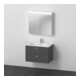 Duravit Möbel-Set XBase 83x49cm, WT, WTU 2 SchKa., Spanplattenschraube, graph ma-1