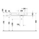 Duravit Möbelwaschtisch asy geschli. DuraSquare 80x47cm, o Ü, m HLB, Beck. re, o. HL, we-4