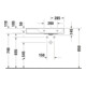 Duravit Möbelwaschtisch asymmetrisch DuraSquare 80x47cm, o Ü, m HLB, Beck. re, o. HL, we-4