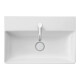 Duravit Möbelwaschtisch Compact DuraSquare 60x40cm, o. ÜL, m HLB, 1 HL, we WG-3
