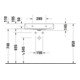 Duravit Möbelwaschtisch Compact DuraSquare 60x40cm, o. ÜL, m HLB, o. Hahnloch, weiß-4
