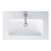 Duravit Möbelwaschtisch Compact Me by Starck 63x40cm, we s-matt, m HL, ÜL, HLB