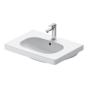 Duravit Möbelwaschtisch D-Code 65x48,5cm, m Hahnl., ÜL, Hahnloch, weiß