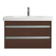Duravit Möbelwaschtisch D-Code 85x48cm, m Hahnl., ÜL, Hahnloch, weiß-2