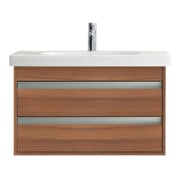 Duravit Möbelwaschtisch D-Code 85x48cm, m Hahnl., ÜL, Hahnloch, weiß-4