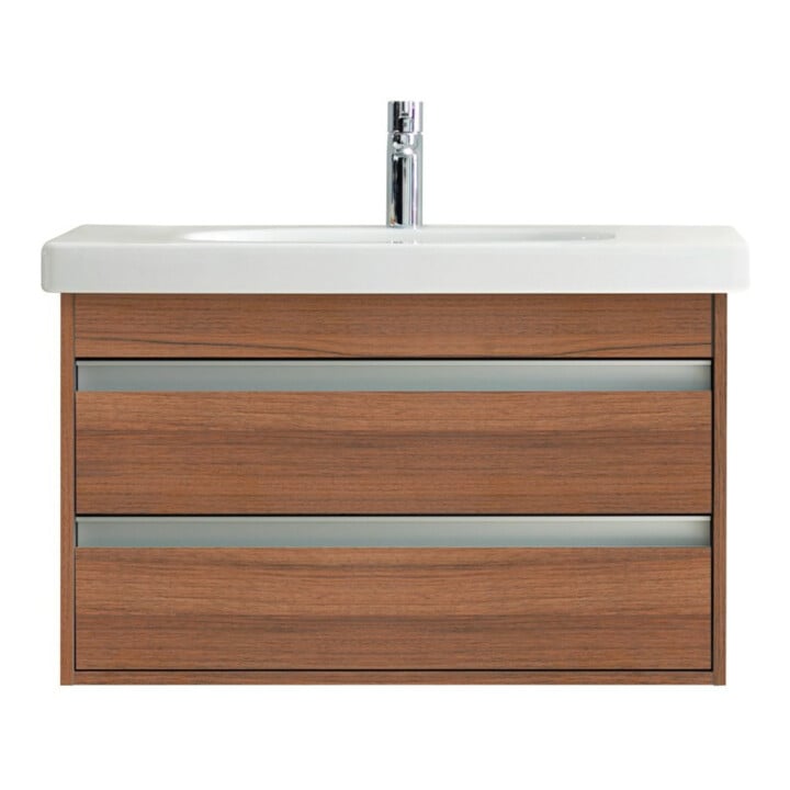 Duravit Möbelwaschtisch D-Code 85x48cm, m Hahnl., ÜL, Hahnloch, weiß