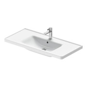 Duravit Möbelwaschtisch D-Neo 100,5x48cm, m HL, we., m ÜL, Hahnloch