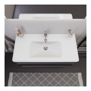 Duravit Möbelwaschtisch D-Neo 100,5x48cm, m HL, we., m ÜL, Hahnloch-4