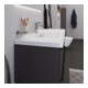 Duravit Möbelwaschtisch D-Neo 100,5x48cm, m HL, we., m ÜL, Hahnloch