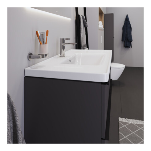 Duravit Möbelwaschtisch D-Neo 100,5x48cm, m HL, we., m ÜL, Hahnloch