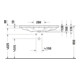 Duravit Möbelwaschtisch D-Neo 100,5x48cm, o HL, we., m ÜL, Hahnloch