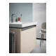 Duravit Möbelwaschtisch D-Neo 60x48cm, m Hahnl., we., m ÜL, Hahnloch