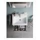 Duravit Möbelwaschtisch D-Neo 60x48cm, m Hahnl., we., m ÜL, Hahnloch