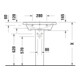 Duravit Möbelwaschtisch D-Neo 65x48cm, m Hahnl., we., m ÜL, Hahnloch-4