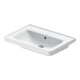 Duravit Möbelwaschtisch D-Neo 65x48cm, o. Hahnl., we., m ÜL, Hahnloch-1