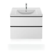 Duravit Möbelwaschtisch D-Neo 80x48cm, m Hahnl., we., m ÜL, Hahnloch-2