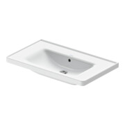 Duravit Möbelwaschtisch D-Neo 80x48cm, o. Hahnl., we., m ÜL, Hahnloch