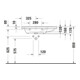 Duravit Möbelwaschtisch D-Neo 80x48cm, o HL, w, asy, B li, m ÜL, HLB