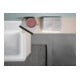 Duravit Möbelwaschtisch D-Neo 80x48cm, o HL, w, asy, B re, m ÜL, HLB