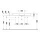 Duravit Möbelwaschtisch DuraSquare 100x47cm, 2 HL, o. ÜL, m HLB, weiß