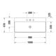 Duravit Möbelwaschtisch DuraSquare 100x47cm, o. ÜL, m HLB, we, 1 HL, weiß-4