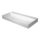 Duravit Möbelwaschtisch DuraSquare 100x47cm, o. ÜL, m HLB, we, o. HL, weiß-1