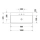 Duravit Möbelwaschtisch DuraSquare 100x47cm, o. ÜL, m HLB, we, o. HL, weiß-2