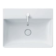 Duravit Möbelwaschtisch DuraSquare 60x47cm, o. ÜL, m HLB, 1 Hahnloch, weiß-4