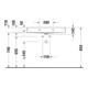 Duravit Möbelwaschtisch DuraSquare 80x47cm, o. ÜL, m HLB, o. Hahnloch, weiß-5