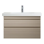 Duravit Möbelwaschtisch DuraStyle 100x48cm, we, m HL, ÜL, Hahnlochbank-2