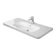 Duravit Möbelwaschtisch DuraStyle 100x48cm, we WG, m HL, ÜL, Hahnlochbank-2