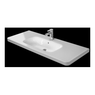 Duravit Möbelwaschtisch DuraStyle 120x48cm, we, m HL, ÜL, Hahnlochbank