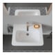 Duravit Möbelwaschtisch DuraStyle 65x48cm, we, m HL, ÜL, Hahnlochbank