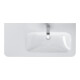 Duravit Möbelwaschtisch DuraStyle 80x48cm, asy, B re, we, m HL, ÜL, HLB-1