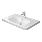 Duravit Möbelwaschtisch DuraStyle 80x48cm, we WG, m HL, ÜL, Hahnlochbank
