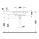 Duravit Möbelwaschtisch DuraStyle Compact 63,5x40cm, we, m HL, ÜL, Hahnlochbank