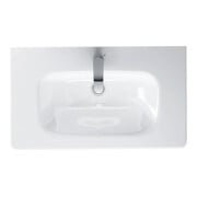 Duravit Möbelwaschtisch DuraStyle Compact 78,5x40cm, we WG, m HL, ÜL, Hahnlochbank