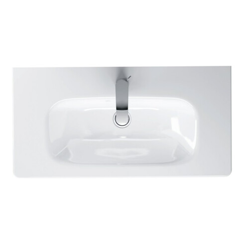 Duravit Möbelwaschtisch DuraStyle Compact 78,5x40cm, we WG, m HL, ÜL, Hahnlochbank