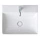 Duravit Möbelwaschtisch geschliffen DuraSquare 60x47cm, o. ÜL, m HLB, 1 Hahnloch, weiß-1