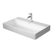 Duravit Möbelwaschtisch geschliffen DuraSquare 80x47cm, o. ÜL, m HLB, o. Hahnloch, weiß-2