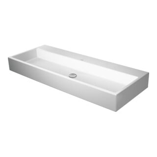 Duravit Möbelwaschtisch geschliffen Vero Air 120x47cm, we, o. HL, ÜL, m Hahnlochbank