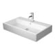 Duravit Möbelwaschtisch geschliffen Vero Air 80x47cm, we, o. HL, ÜL, mit Hahnlochbank-1
