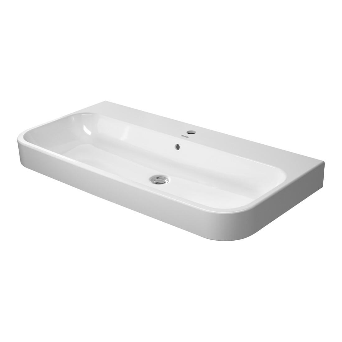 Duravit Möbelwaschtisch Happy D.2 100x50,5cm, we, geschli., m HL, ÜL, HLB