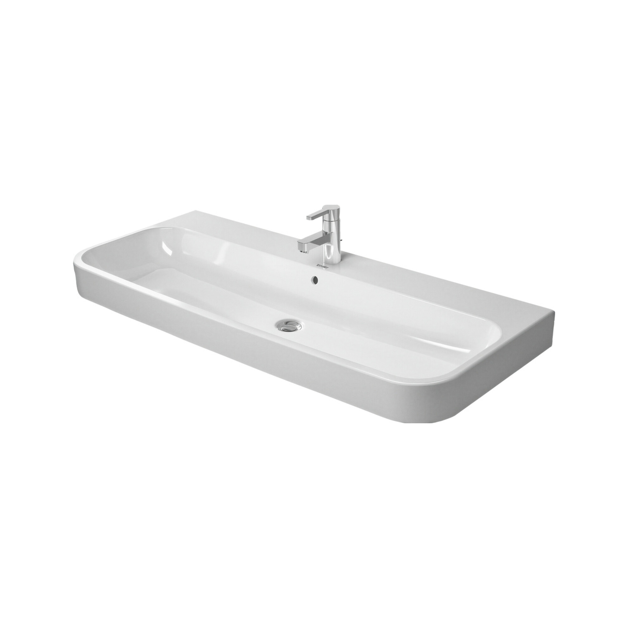 Duravit Möbelwaschtisch Happy D.2 120x50,5cm, we, geschli., m HL, ÜL, HLB