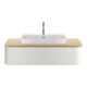 Duravit Möbelwaschtisch Happy D.2 65x50,5cm, we, geschli., m HL, ÜL, HLB-1