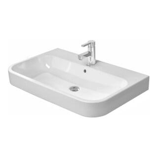 Duravit Möbelwaschtisch Happy D.2 80x50,5cm, we, geschli., m HL, ÜL, HLB