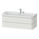 Duravit Möbelwaschtisch Happy D.2 Plus 117,5x49cm, 2 La, 2 HL, Nord we s-matt-1